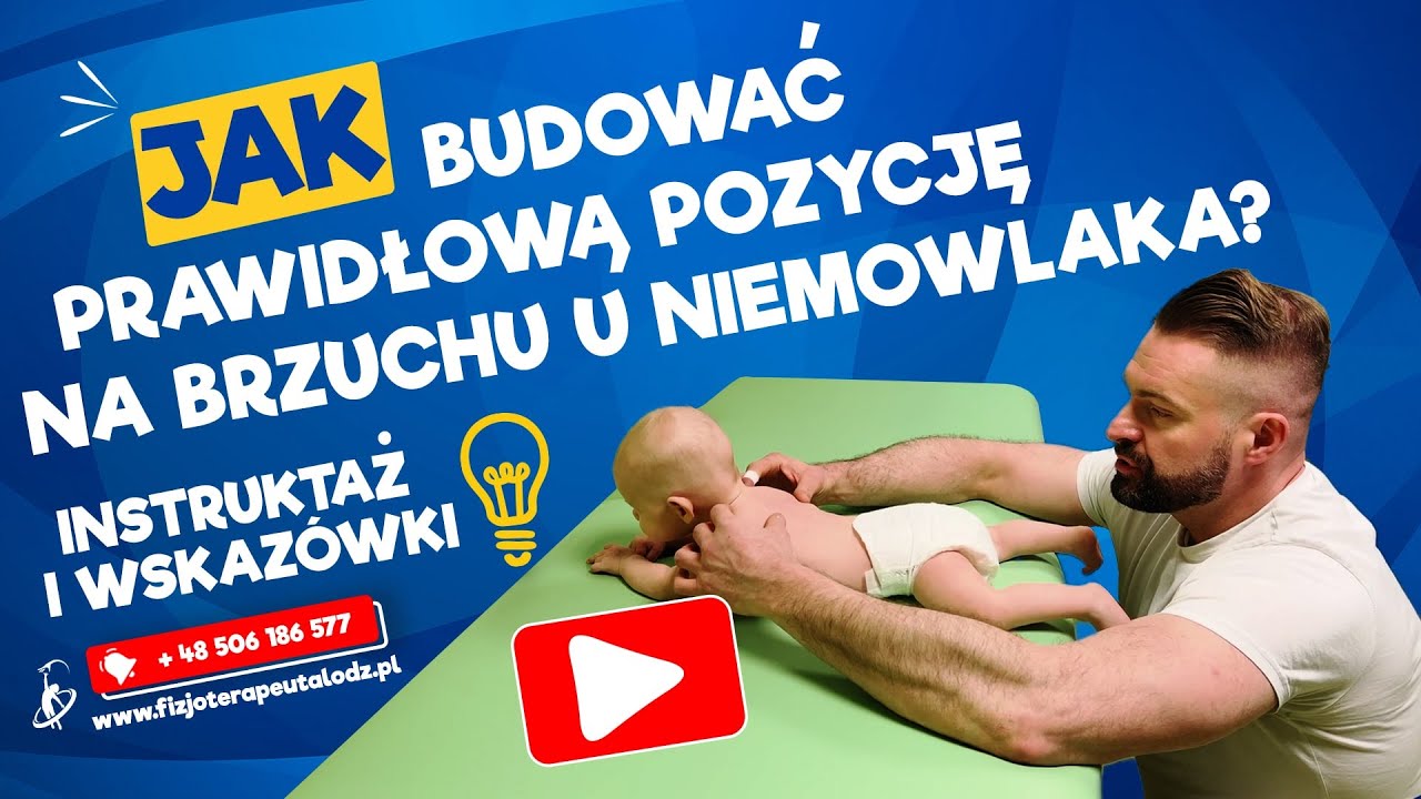 👶💪 Jak krok po kroku budować prawidłową pozycję na brzuchu u niemowlaka? Instruktaż i wskazówki 😊🌈