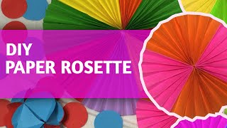 DIY - Paper Rosette Time-lapse Tutorial