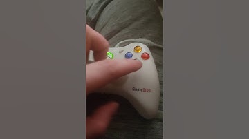 I press the A button on an xbox 360 controller