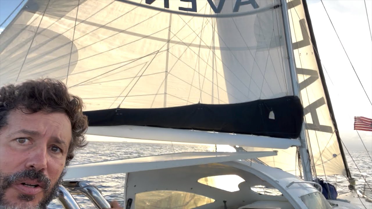 Fugindo da tempestade indo para Bahamas