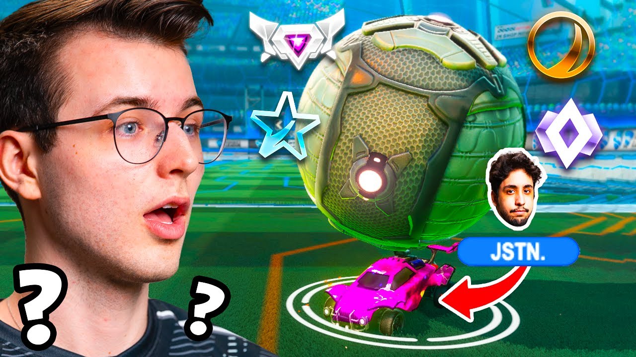 Guess The Rank From Your Rocket League Clips (But It's JSTN) - YouTube