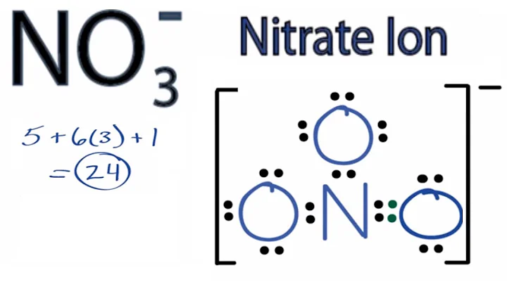 Nitrate Ion Lewis Structure: How to Draw the Lewis Structure for Nitrate Ion