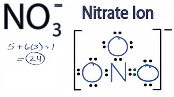 Nitrate Ion Lewis Structure: How to Draw the Lewis Structure for Nitrate Ion
