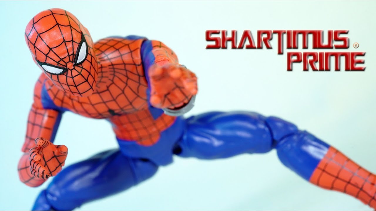 Marvel Legends Japanese Spider-Man Toei Studios Hasbro Action Figure Review  - YouTube