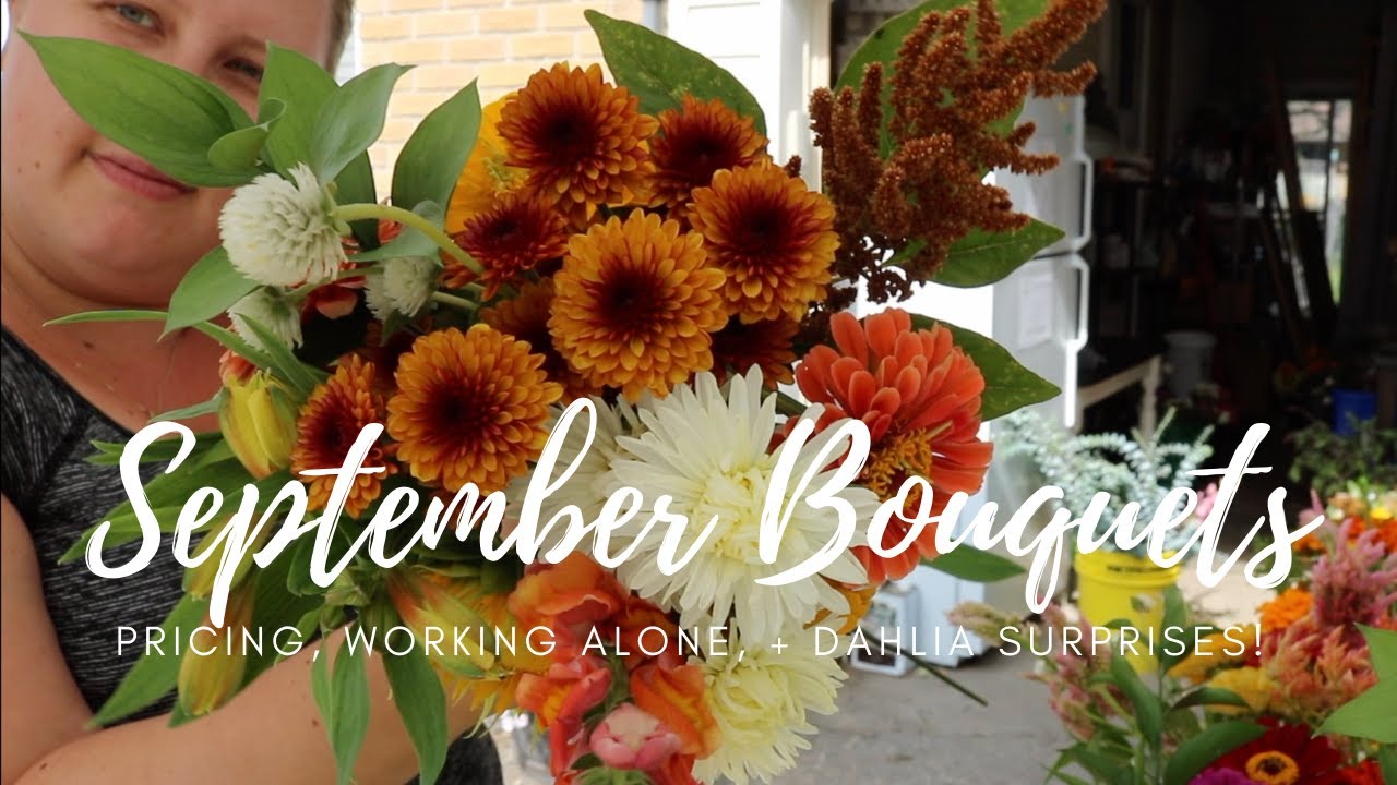Making September Bouquets // All By Myself (don't wanna be..) // Green Bee Floral Co.