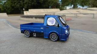 RC Drift Kei Truck at the Skatepark - Wo Hua Toys - Break The Dawn (1/24th, 2 4ghz, 3.7v Li-ion)