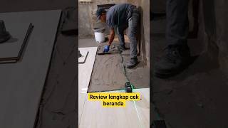 cara pasang keramik menggunakan laser leveling 12 line