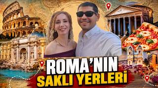 ROMA VLOG 🇮🇹 | Trevi Çeşmesi, Kolezyum, Pantheon ve Roma'nın Gizli Kalmış Yerleri