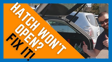 How to REPLACE ELECTRIC STRUT / SERVOMOTOR / HALL SENSOR on Škoda Octavia, WV, Audi, Seat