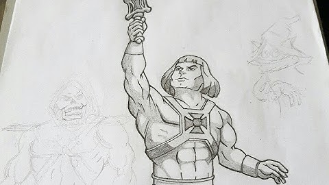 He-Man DRAWING- PENCIL 2