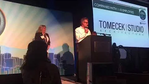 Tomecek Studio Won Denver Business Journal Small Biz Award