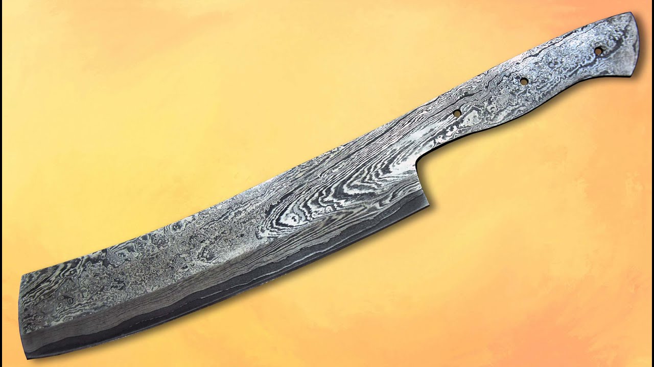 Cleaver Knife Butcher Knife Serbian Chef Knife Hand San Mai