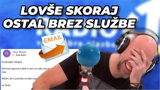 Sporno sporočilo - Kako je Matjaž Lovše skoraj ostal brez službe?