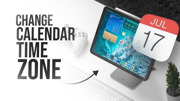 How to Change Time Zone on iPad Calendar (tutorial)