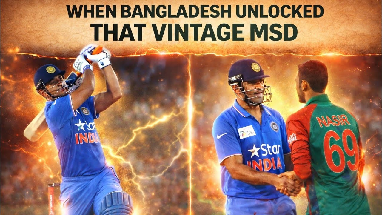 Vintage MSD Silences BANGLADESH with His Fearless 20*(6)| ball by ball (1080p60fps)
