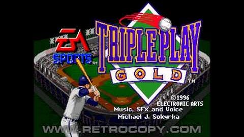 Triple Play - Gold Edition (Sega Genesis / Mega Drive) Intro