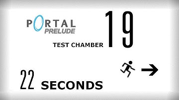 Portal: Prelude - Chamber 19 / OoB - 22 seconds