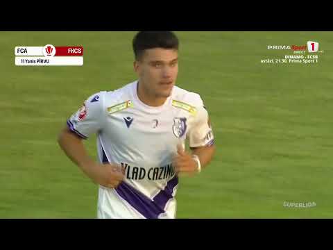 GOOOL! FC Argeș - Csikszereda 3-1. Pîrvu marchează și reface diferența de 2 goluri pentru piteșteni