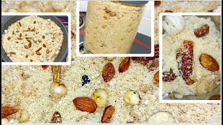 Hyderabadi Panjeeri I Homemade Panjiri I पंजीरी I New Mother, Back Pain, Healthy Recipe I Norien