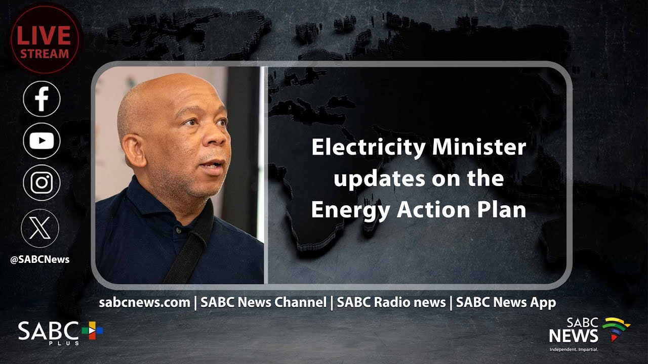 Electricity Minister updates on the Energy Action Plan - YouTube
