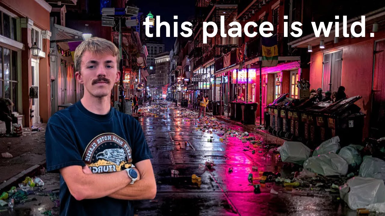 Я ехал 11 часов до Нового Орлеана... и всё вышло из-под контроля.