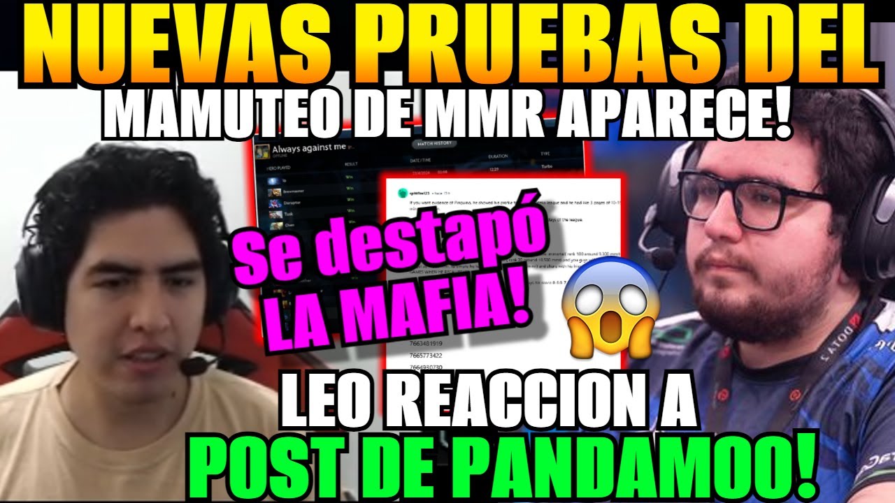🔥Aparecen nuevas PRUEBAS del MAMUTEO de MMR!😲LEO REACCIONA al POST DE PANDAMO