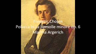 Video thumbnail of "Frederic Chopin - Polacca in La bemolle maggiore "Eroica" op.53 n°6 - Marta Argerich"