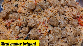 அசவ சவயல சவய மலமககர பரயண இபபட சஞச பரஙக Soya Biryani Meal Maker Biryani