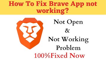How to Fix Brave Not Working Problem Android & Ios - Not Open Problem Solved | AllTechapple