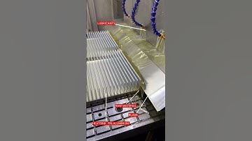 skiving machine demo make fin aluminum for heatsink