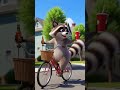 Even Raccoon Had Fun With Cat's Plan   Cat Funny Video   Ai Cat Videos   Cartoon For Kids