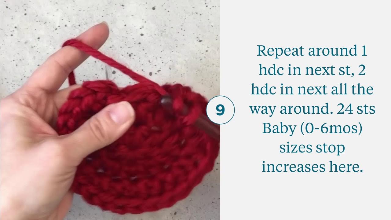 FAST Bulky Crochet Beanie Pattern (Free Tutorial!) 