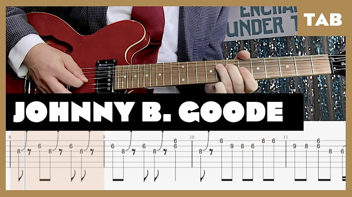 Johnny B. Goode Guitar version - Guitar performance video thumbnail
