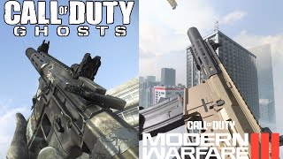 Call of Duty: Ghosts vs Modern Warfare III - Weapon Comparisons