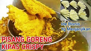 Cara Buat goreng Pisang crispy, cuma dengan 2 bahan dijamin mantul dan endul