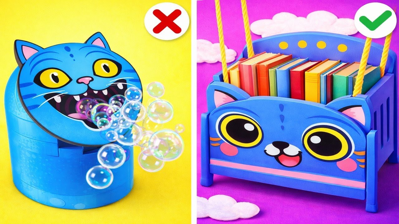 SCHOOL SUPPLIES THAT WILL SAVE YOUR LIFE📚 Genius DIY Supplies And Creative Hacks By 123 GO!