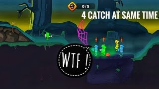 KILLING AND SQUISHING ZOMBIES IN ZOMBIE CATCHER #ep1 . FREE MOBILE GAME. screenshot 2