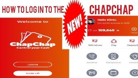 How to Log into the New Chapchap for Agent in 2023