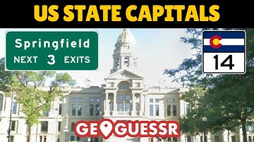 Mastering GeoGuessr: American beats State Capitals No-Move Challenge with a Perfect Score!