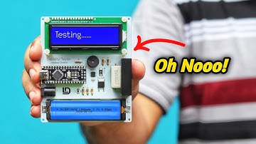 I made a DIY lithium ion battery analyzer that is quite accurate