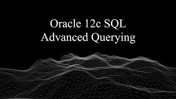 Advanced Querying with Oracle SQL