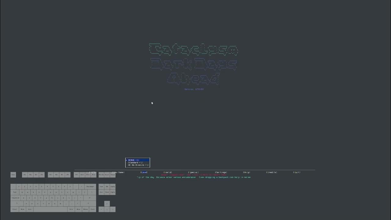 Cataclysm DDA Color Themes YouTube