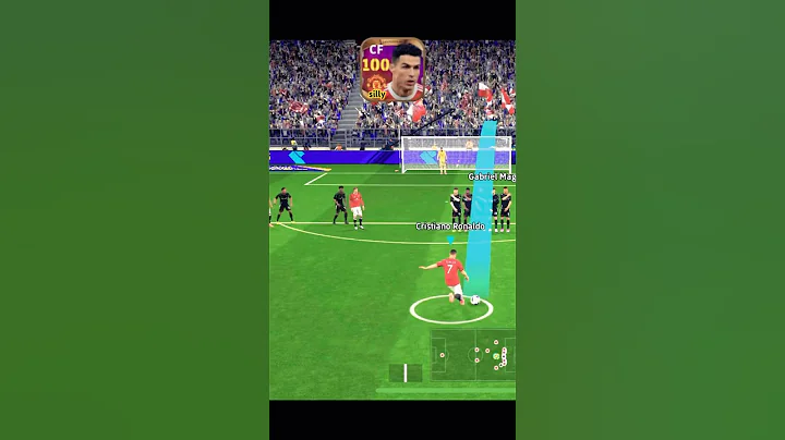 Ronaldo Knuckle FREEKICK🚀☠️#eFootball #Freekick#eFootball2024 #KnuckleShot #CR7