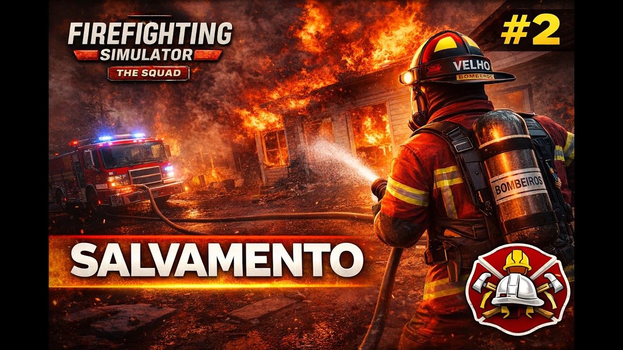 Firefighting Simulator: The Squad #2 – Salvamento no Meio do Incêndio 🚒🔥