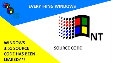 Windows NT 3.51 Source Code Has Been Leaked?