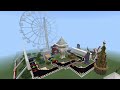 built an amusement park in Minecraft