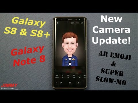 Super Slow-Mo & AR Emoji - NOW ON GS8 & GS8+ and NOTE 8