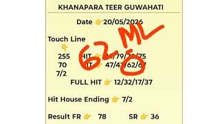 Khanapara Teer Target 🎯|| Common Numbers Suggestion ✅|| Assam Guwahati Teer|| 21th May 2026||