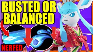 GLACEON NERFED again?! Is ICICLE SPEAR still Busted or Balanced | Pokemon Unite