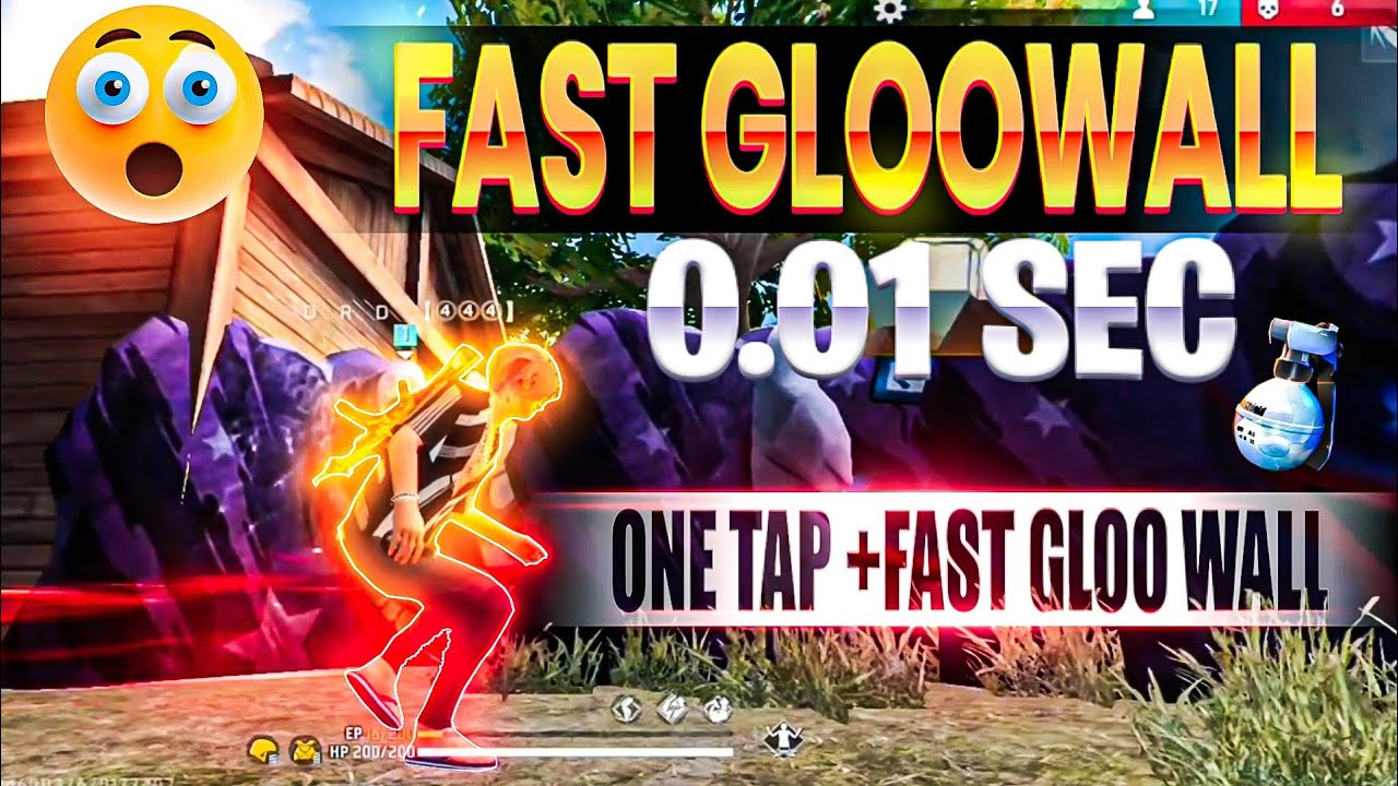 FAST SIT UP GLOOWALL TRICK NEW +ONE TAP IN FREE FIRE MAX// - YouTube